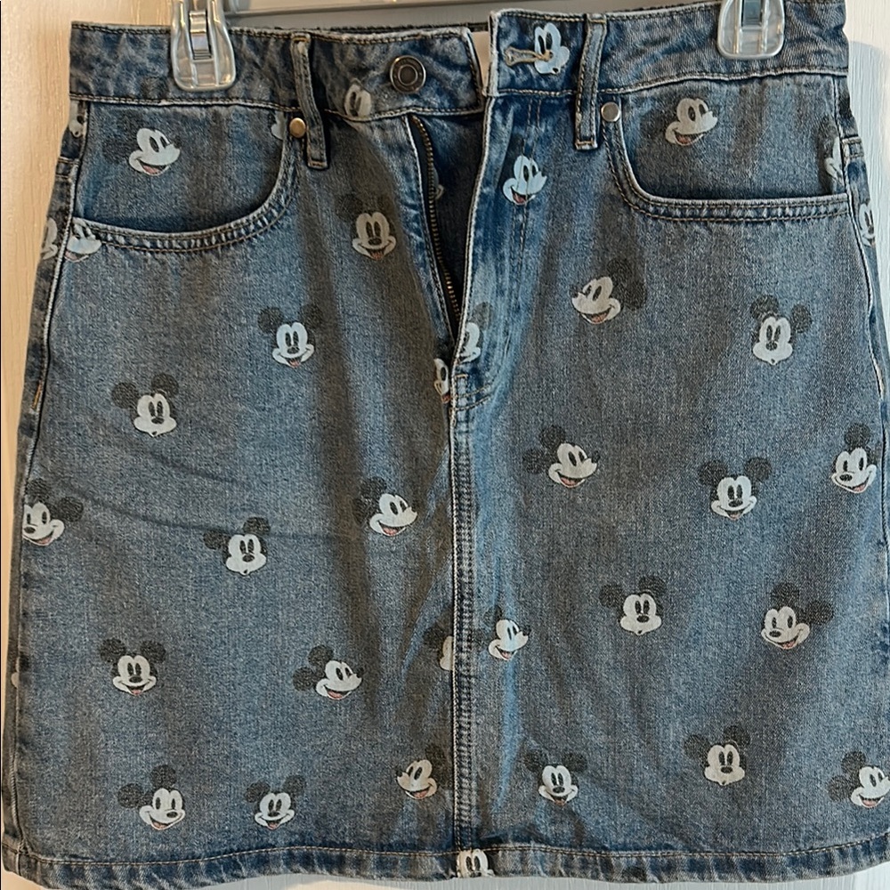 Disney Mickey Jean Skirt